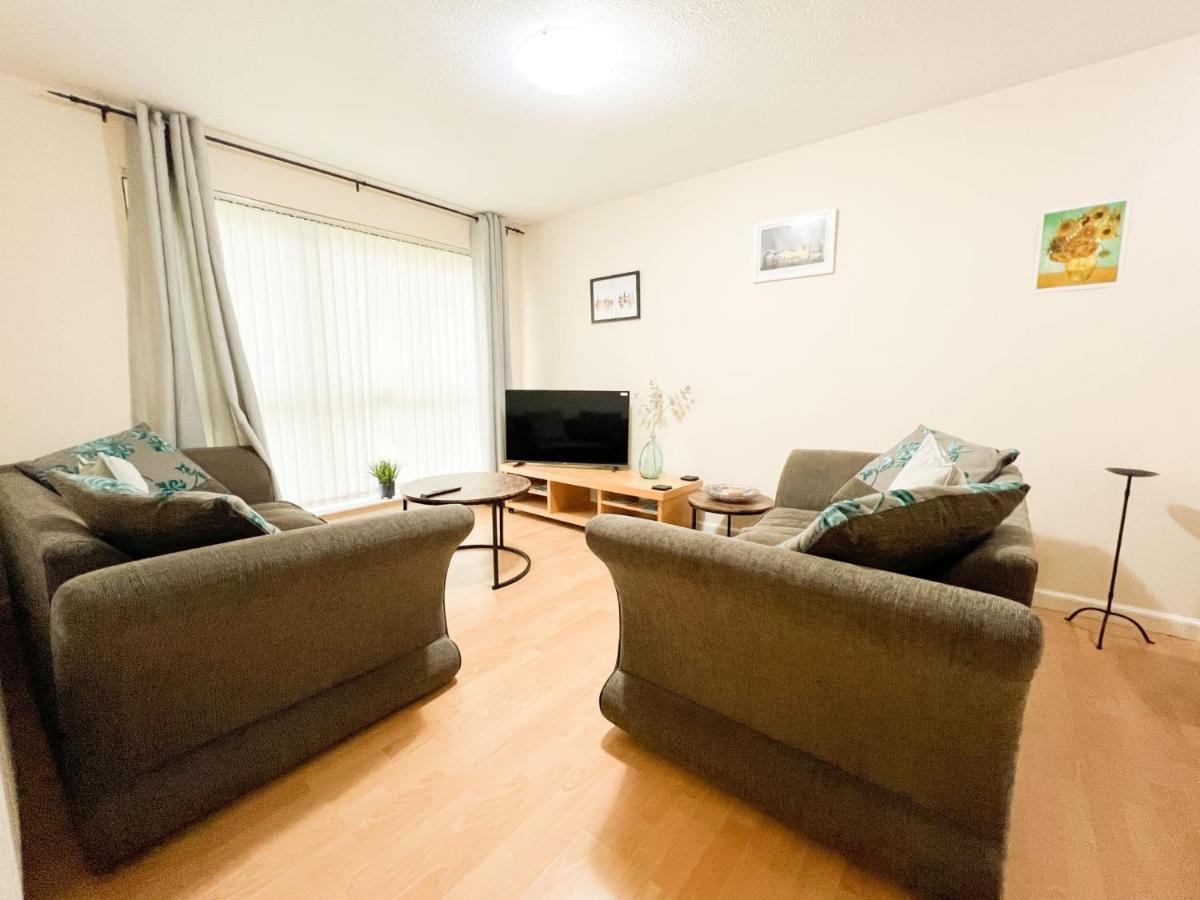 2 Bedroom - River Clyde Home - Parking Glasgow Buitenkant foto